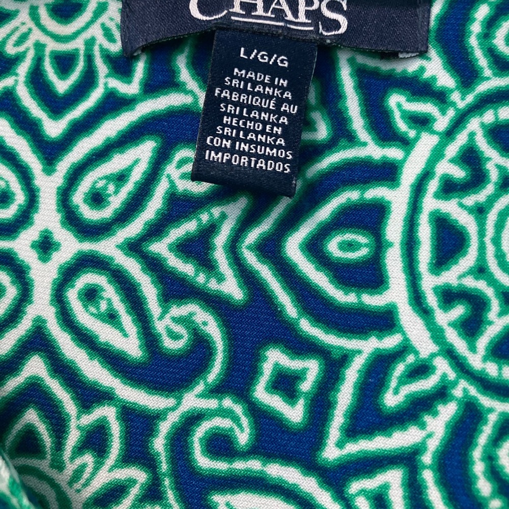 Chaps Maxi dress size large - Picture 3 of 6